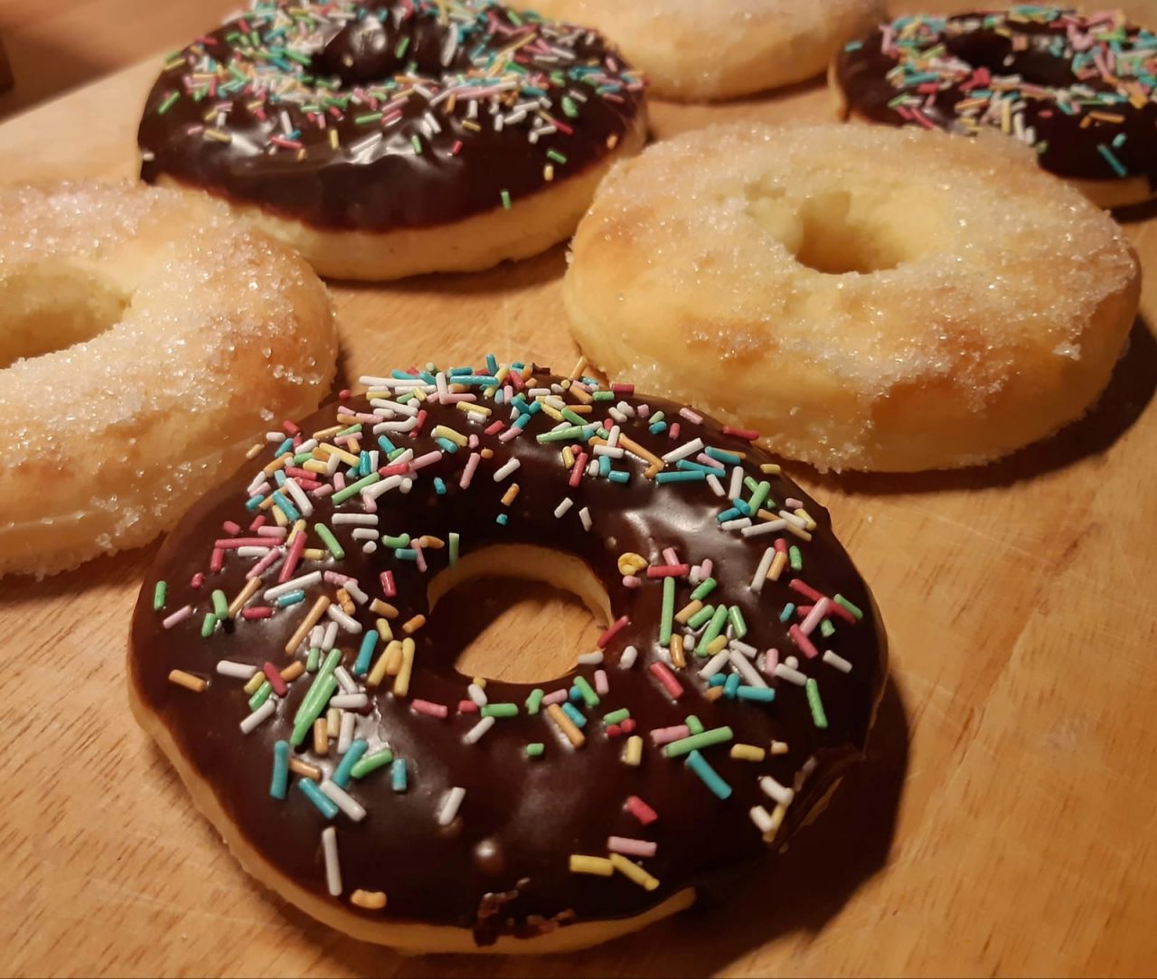 Ciambelle Donuts al forno - Due Chicchi di Caffè