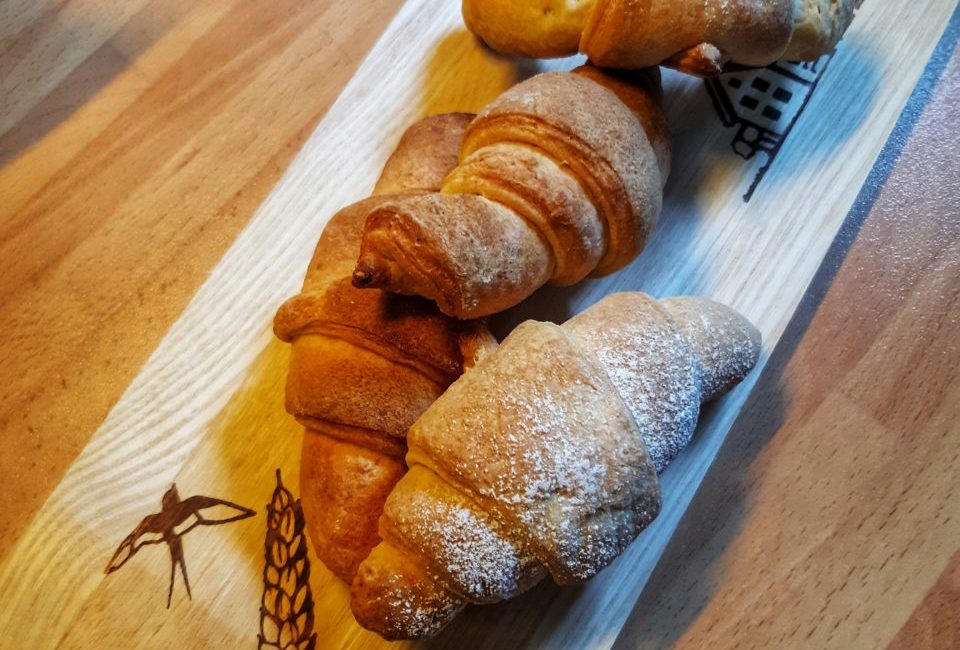 Mini brioches sfogliate